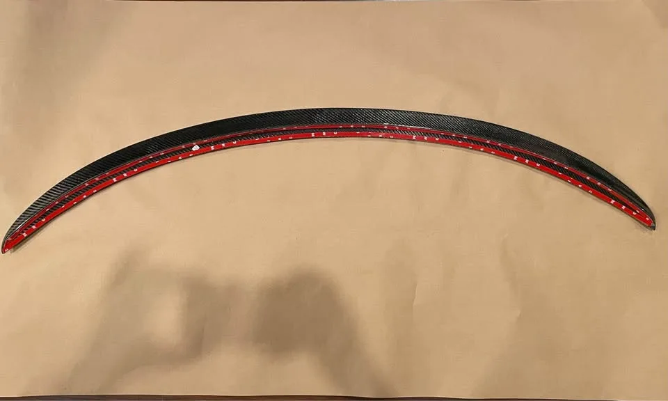 Tesla Model 3 Carbon Fiber Spoiler image indicator(5)