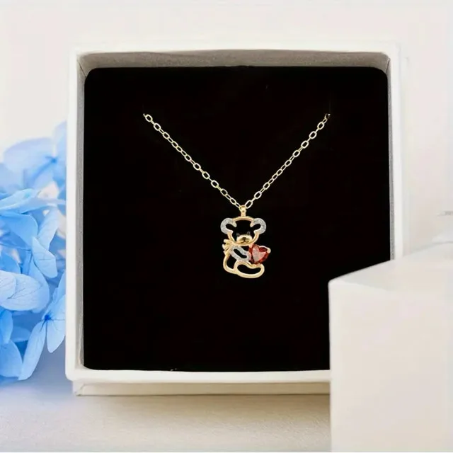 Red Heart Teddy Bear image indicator(4)