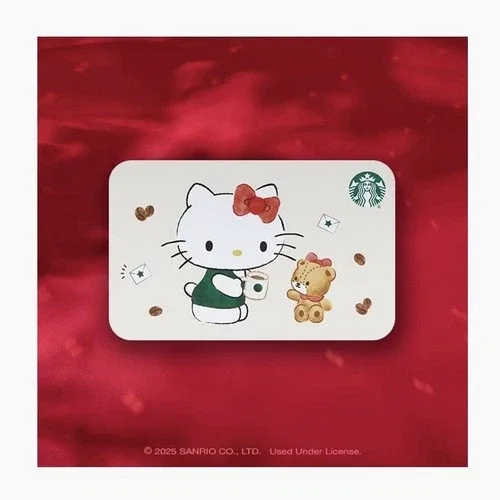 2025 Starbucks x Hello Kitty Gift Card || $5 PRELOADED || LIMITE