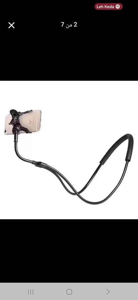 Flexible mobile holder for the neck. phone stand image indicator(2)