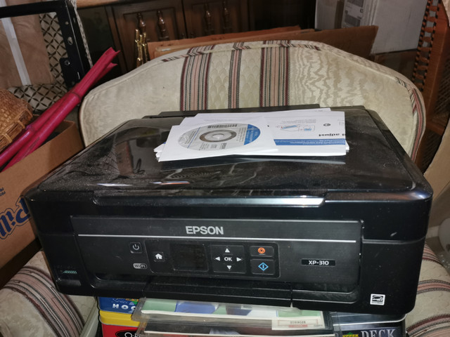 Epson XP310 Printer and Scanner with cd install disk