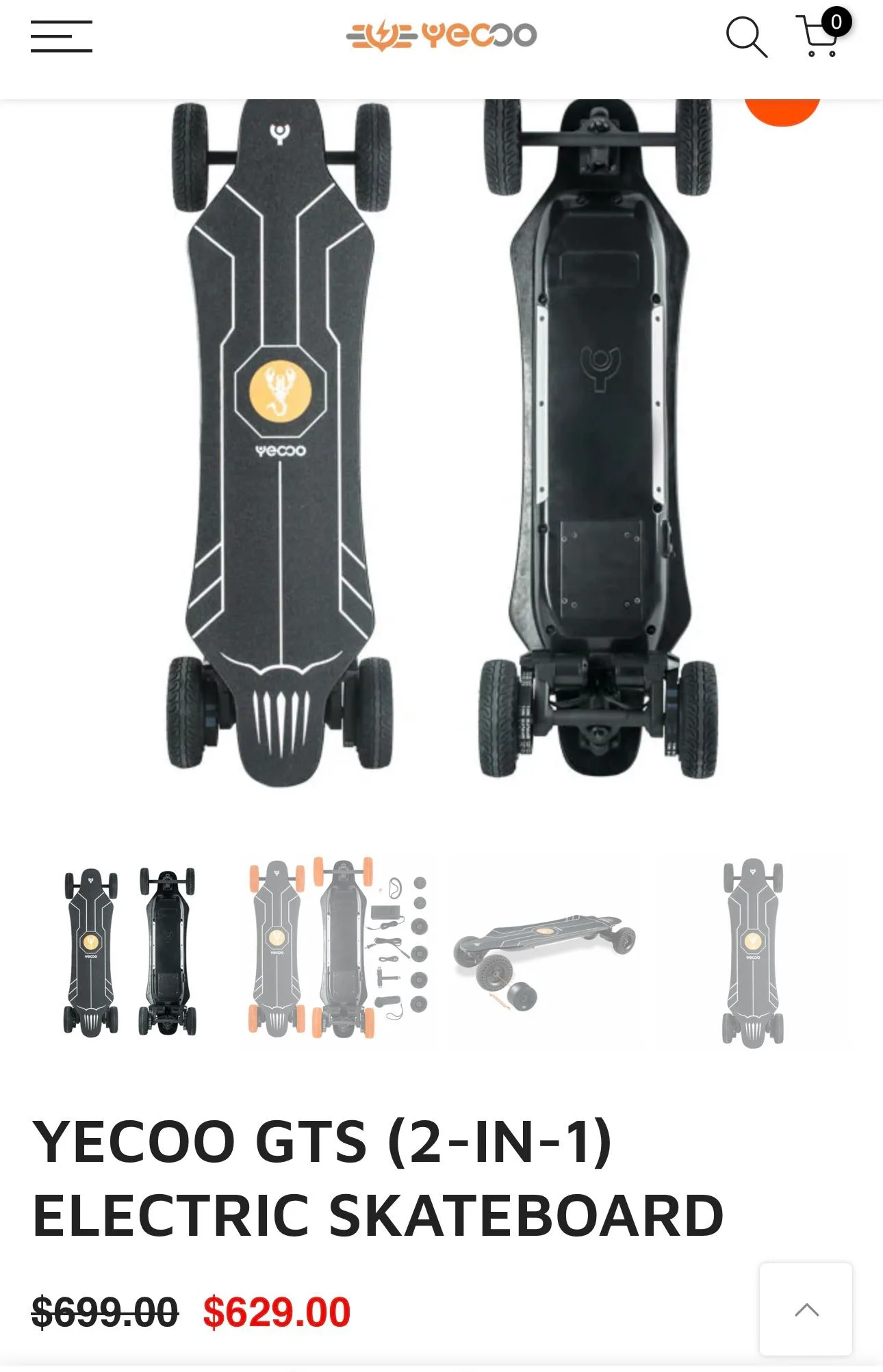 Yecco Electric Skateboard thumbnail