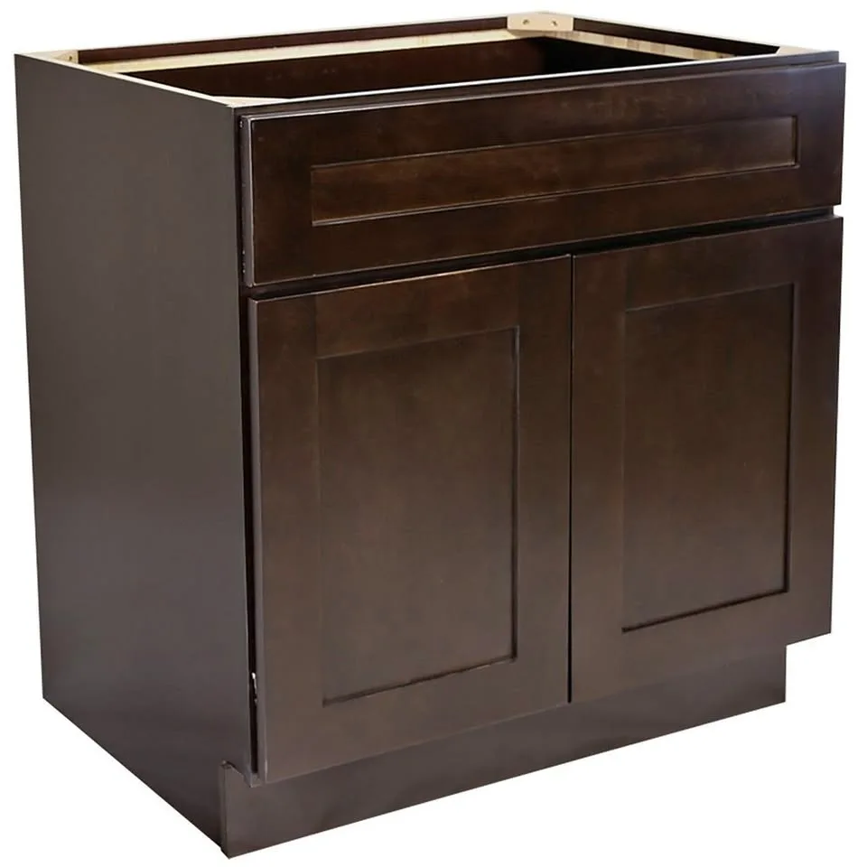 Design House 30-Inch Sink Base Cabinet, Espresso thumbnail