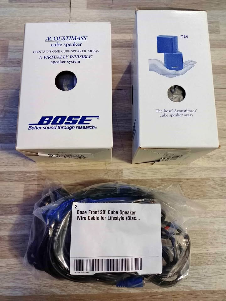 Bose speaker twin swivel with original wires