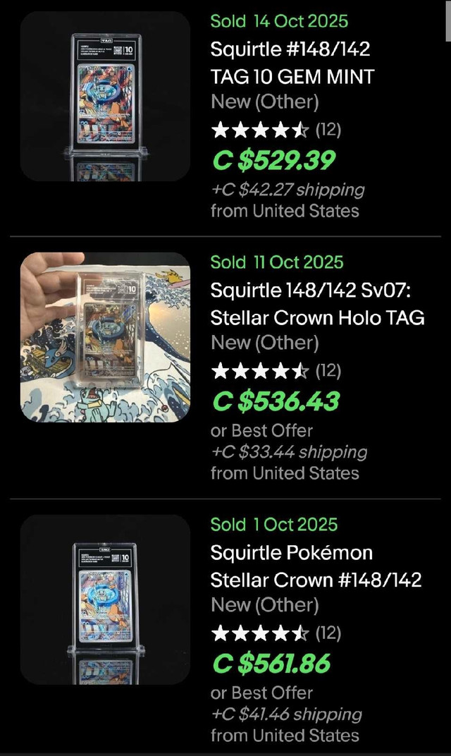 Squirtle Stellar Crown TAG 10 - photo 3
