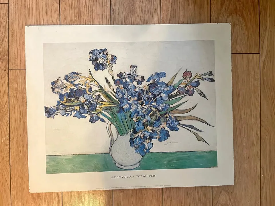 Van Gogh Irises- Canvas Print-Ready to Hang