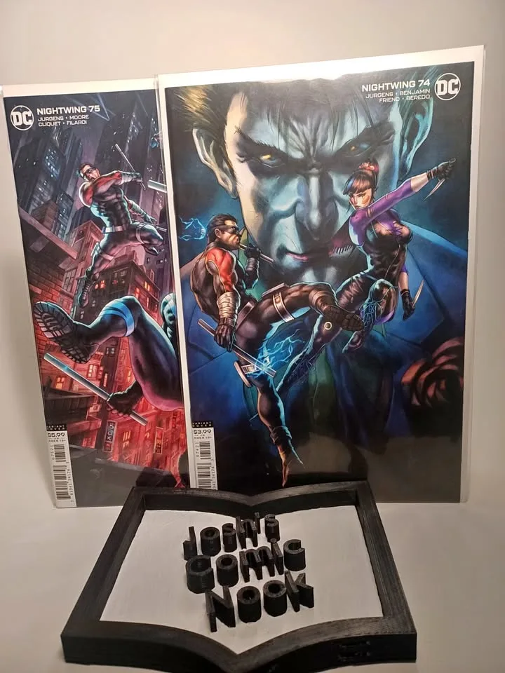 Nightwing #74 and 75 ( Alan Quah Variants) thumbnail
