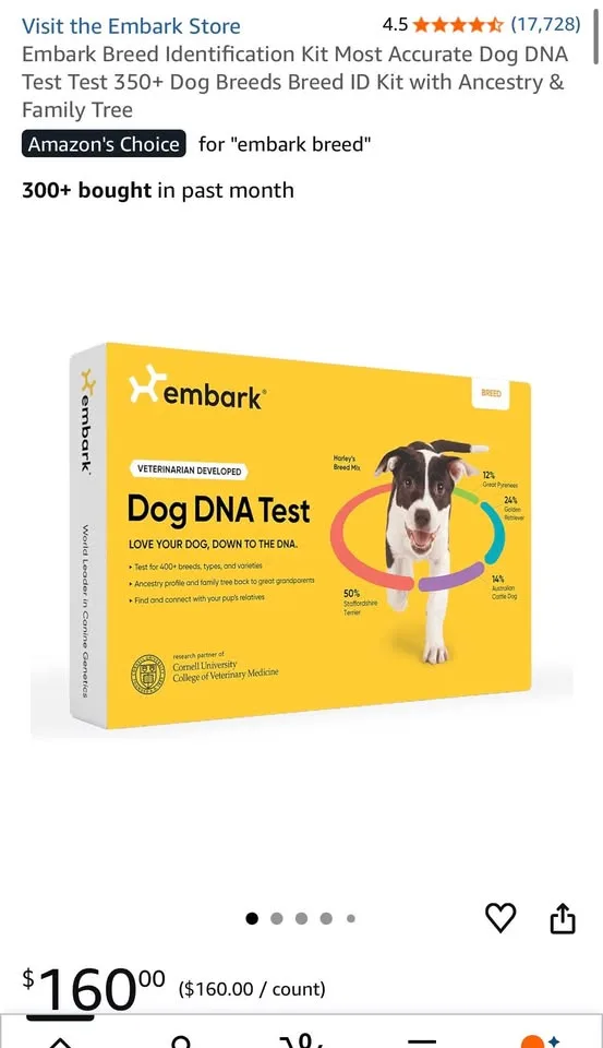 Embark Dog DNA Test - Breed Identification Kit image indicator(2)