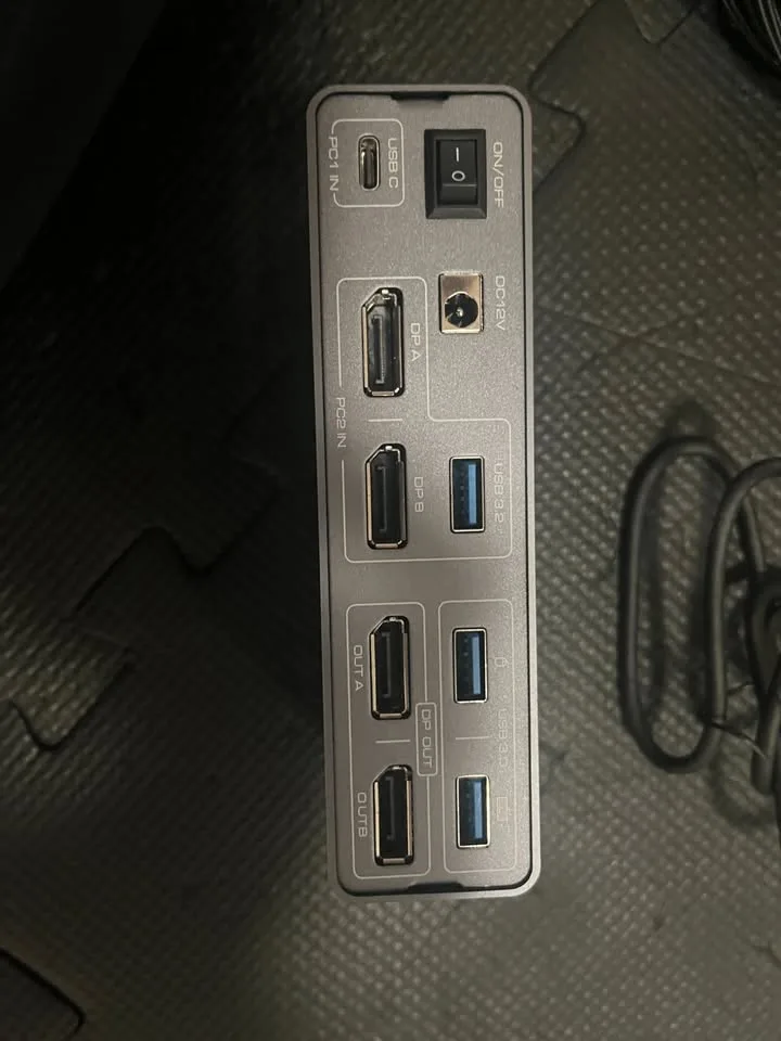 MSTechDD SW523 - Dual-PC KVM Docking Station image indicator(3)