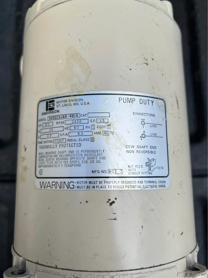 Emerson Pump M/SA55CX-JAR-4814 image indicator(3)