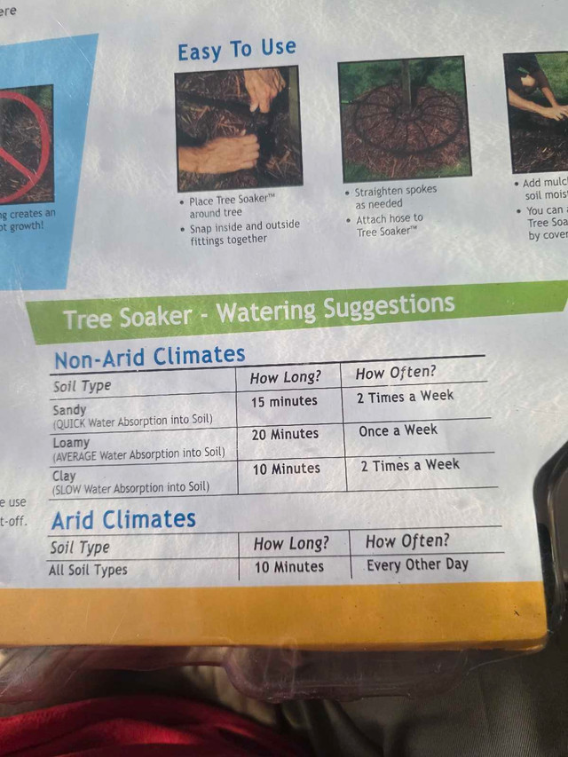 Tree Soaker Watering Ring 2 available - photo 4