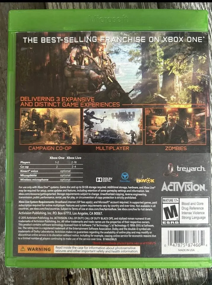 Call of Duty Black Ops 3 - Microsoft Xbox One image indicator(2)