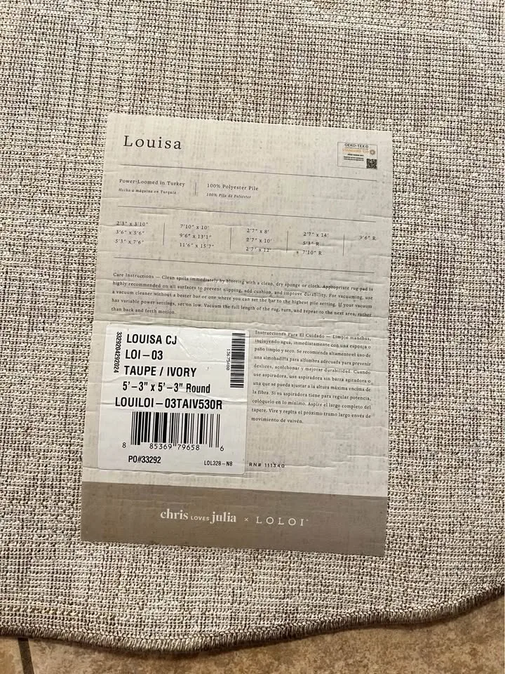 NEW - Round Area Rug image indicator(3)