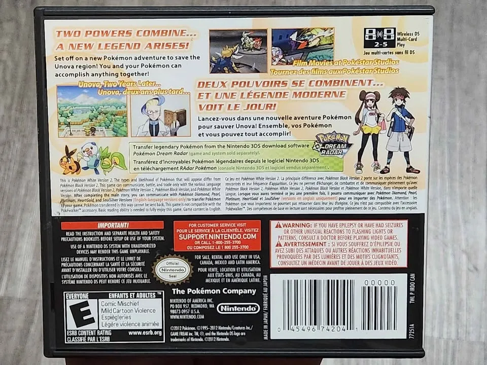 Pokémon White 2 (Nintendo DS) – Complete in Box image indicator(3)
