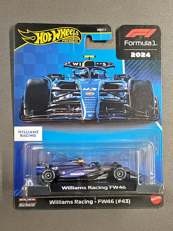 Hot Wheels Premium Formula 1 Williams Racing - FW46 (#43)