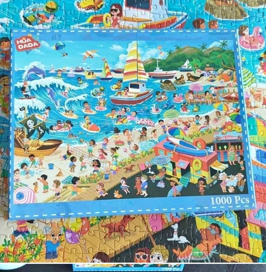 Puzzle 1000 pieces