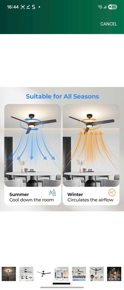 Ceiling Fans with Lights - photo 2