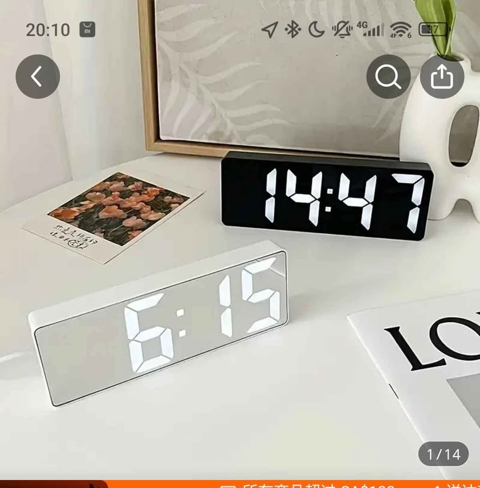 Vintage GE Digital Flip Clock - photo 2
