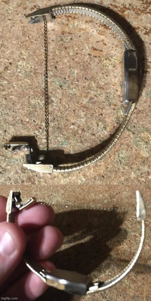 WOMEN'S WITTNAUER 10K GRP 1/40 WRISTWATCH ILLINOIS BELL - photo 3