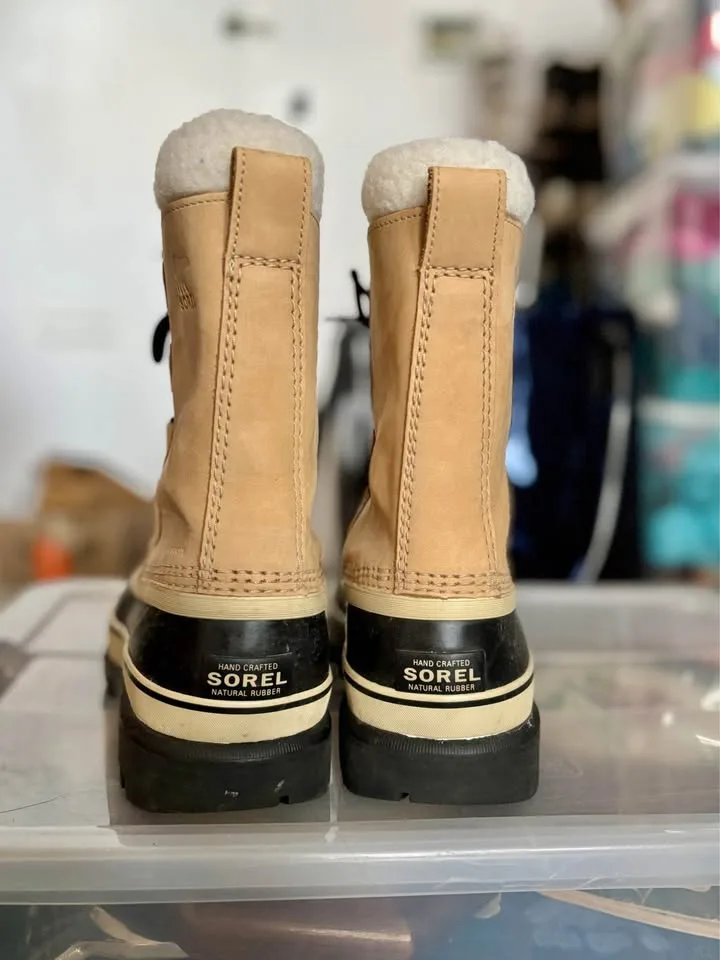 Sorel Women’s Winter & Snow Caribou Boots - Size 9 - Colour Buff image indicator(8)