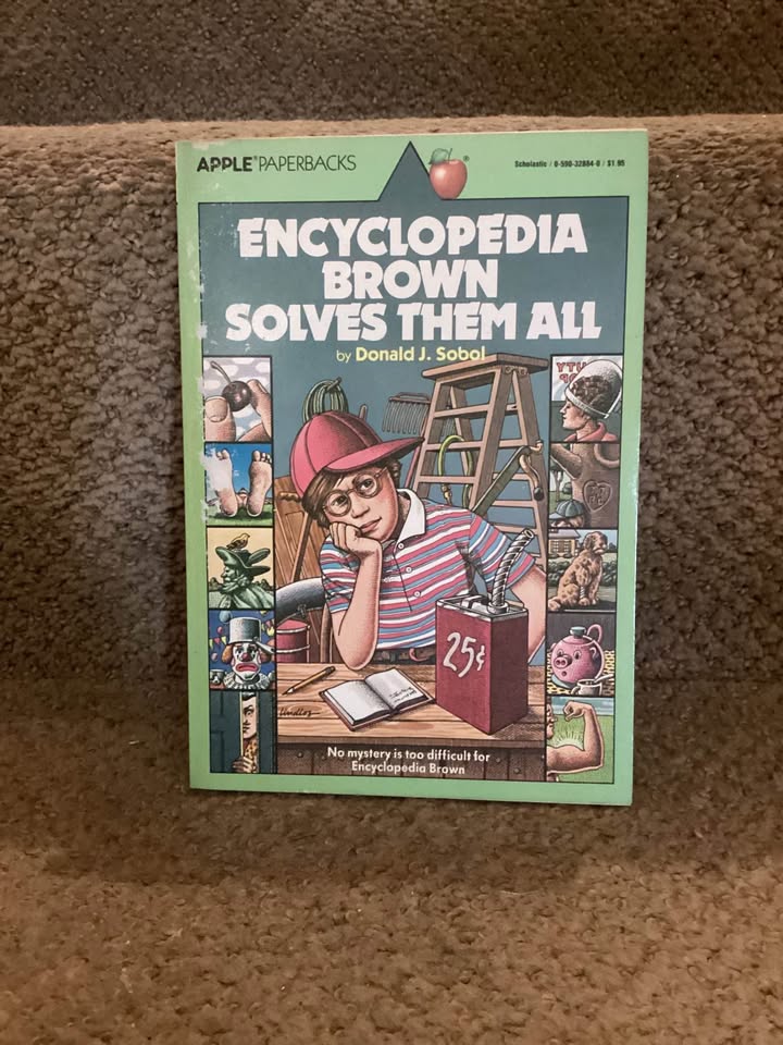 Encyclopedia Brown books - photo 3
