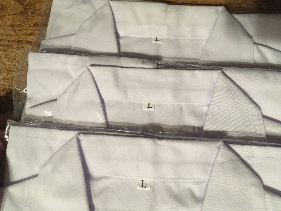 4X JEWEL OSCO WORK SHIRT WHITE SIZE LARGE NEW SEALED - photo 3