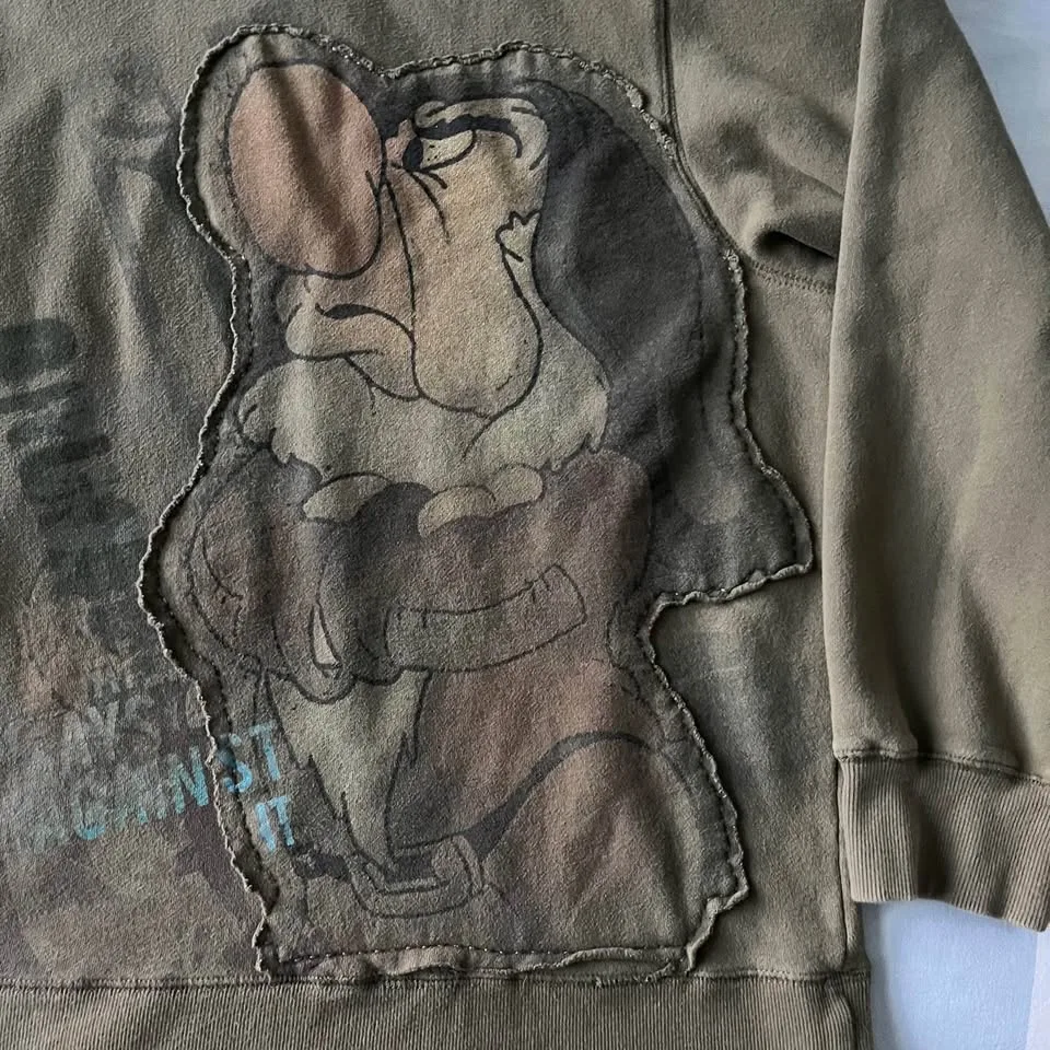 🥕Disney Grumpy Dwarf Sweatshirt Women’s XXL image indicator(5)