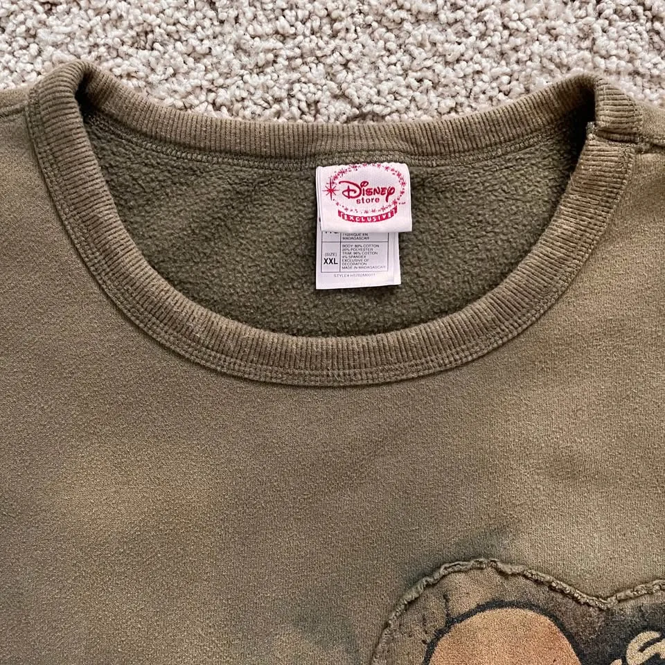 🥕Disney Grumpy Dwarf Sweatshirt Women’s XXL image indicator(7)