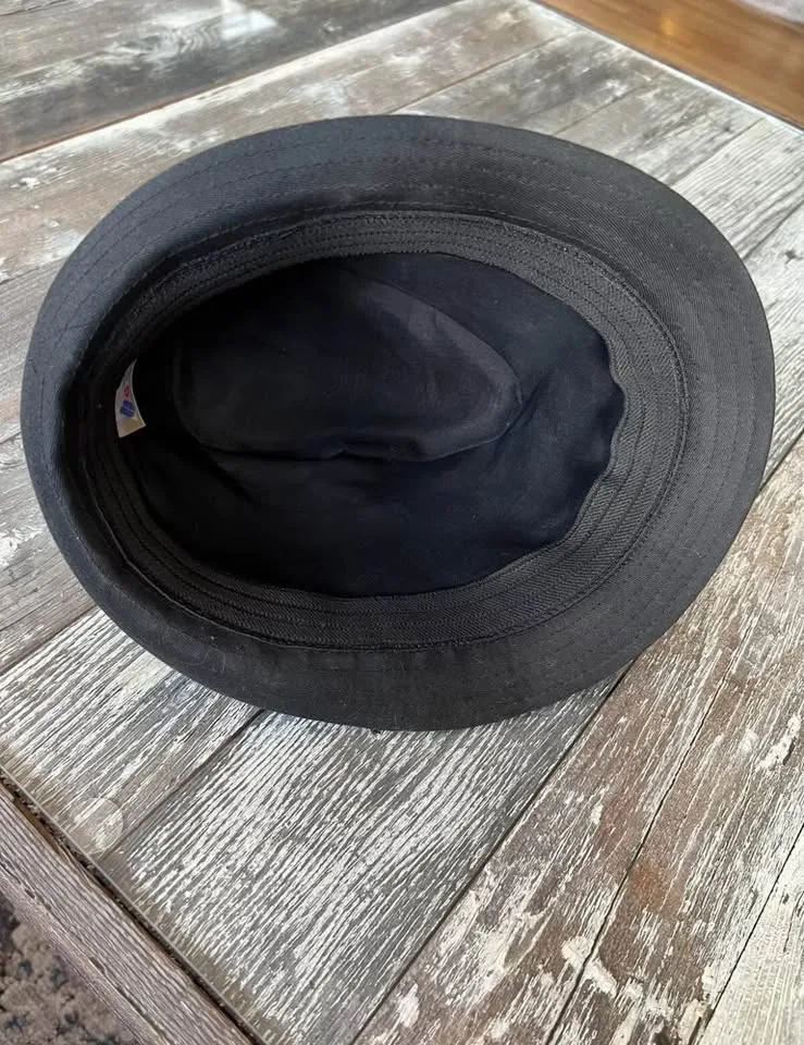 Men’s Blue Grey Fedora One Size Fits All, Small To Medium Plaid image indicator(5)