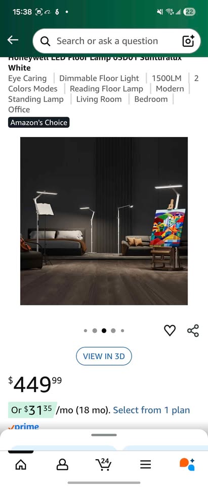 Honeywell Led floor Lamp - photo 5
