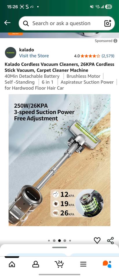 Cordless Vacuum Cleaner - photo 3