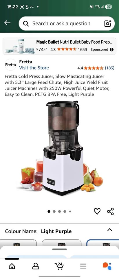 Cold Press Juicer