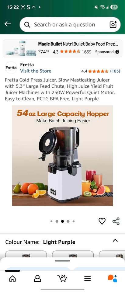 Cold Press Juicer - photo 3