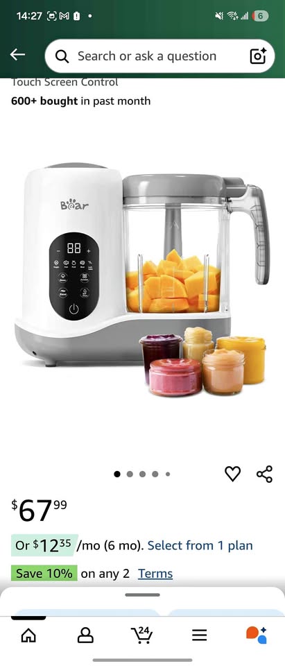 Baby food maker