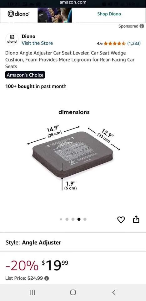 Diono foam angler thumbnail