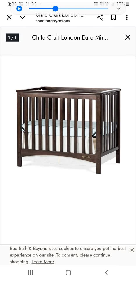 Childcraft Mini Crib