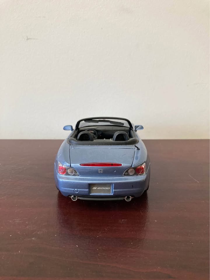 Honda S2000 Diecast Model Car – 1:18 Maisto - Blue - photo 3