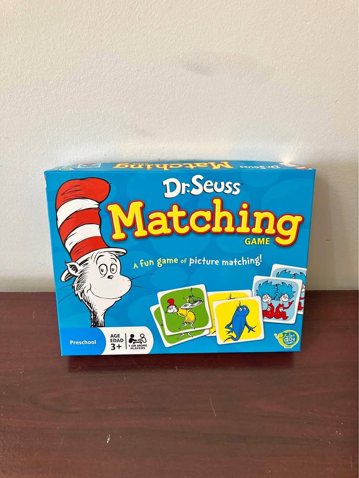 Dr. Seuss Matching Game (Ages 3+)