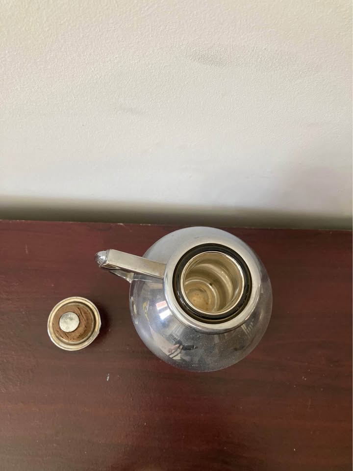 Vintage American Thermos Chrome Carafe - photo 2