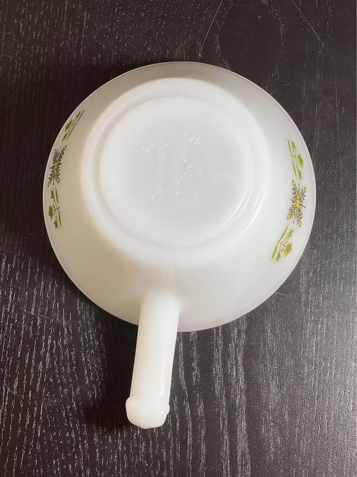 Vintage Anchor Hocking Fire King Meadow Green Soup Bowl - photo 4