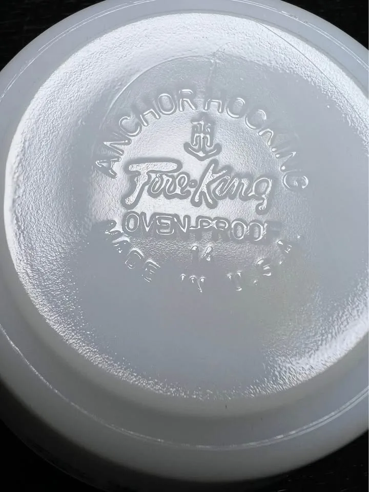 Vintage Anchor Hocking Fire King Meadow Green Soup Bowl image indicator(5)