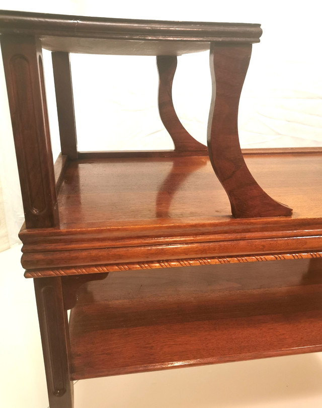 Mid Century Two Tier Table - photo 3