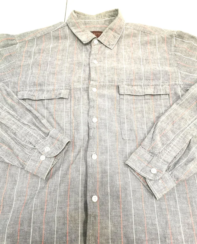Levis Mens Large Vintage Long Sleeve Oversized Button Up Shirt image indicator(2)