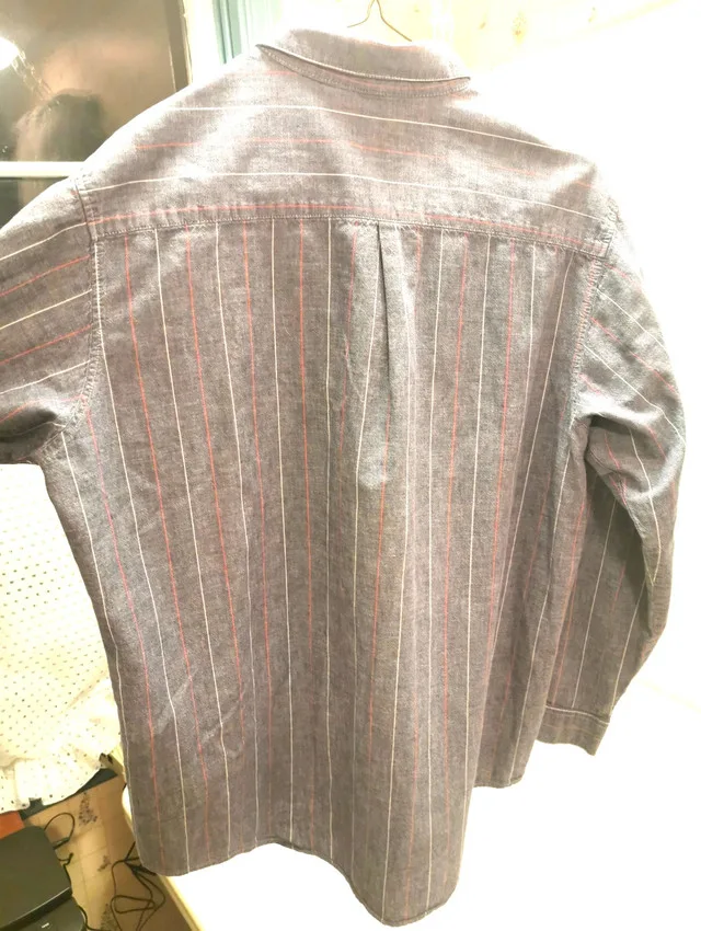 Levis Mens Large Vintage Long Sleeve Oversized Button Up Shirt image indicator(5)