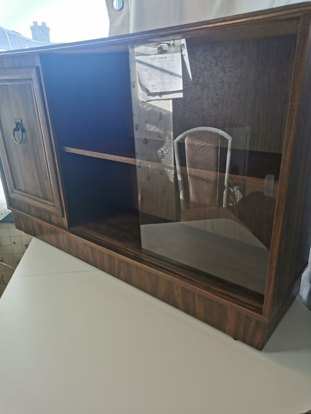 Display Unit Two Glass Sliding Windows and Door Vintage - photo 3