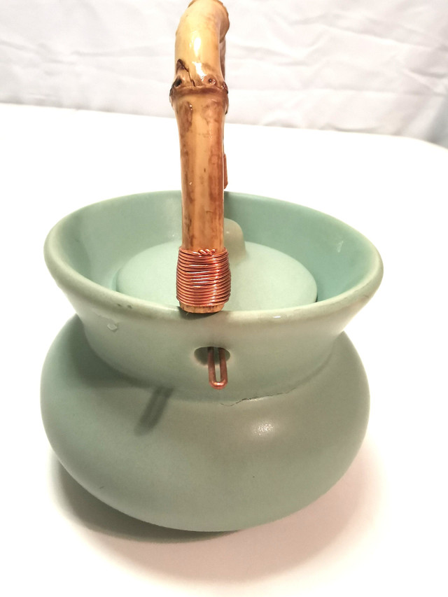 Chino Celadon Mint Green Teapot - photo 3