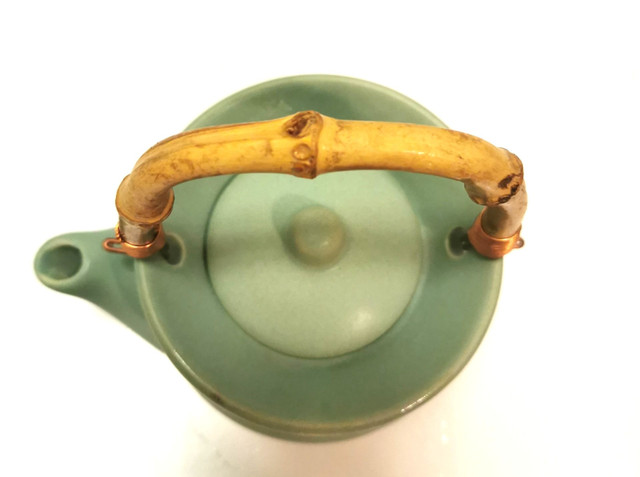 Chino Celadon Mint Green Teapot - photo 4