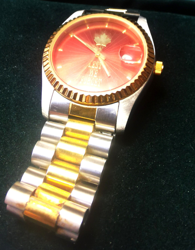 Watch Canadian Lest We Forget Commemorative Stainless Steel - photo 2