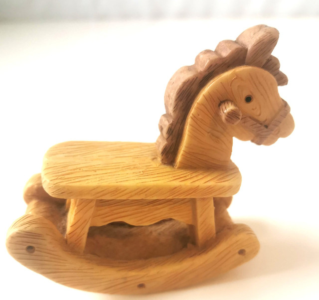 Tiny Vintage Rocking Horse