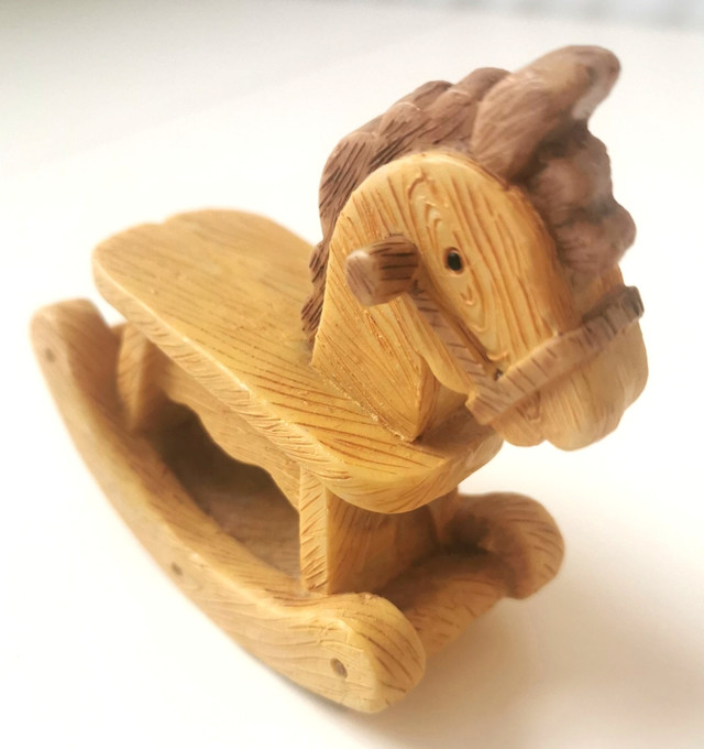 Tiny Vintage Rocking Horse - photo 2